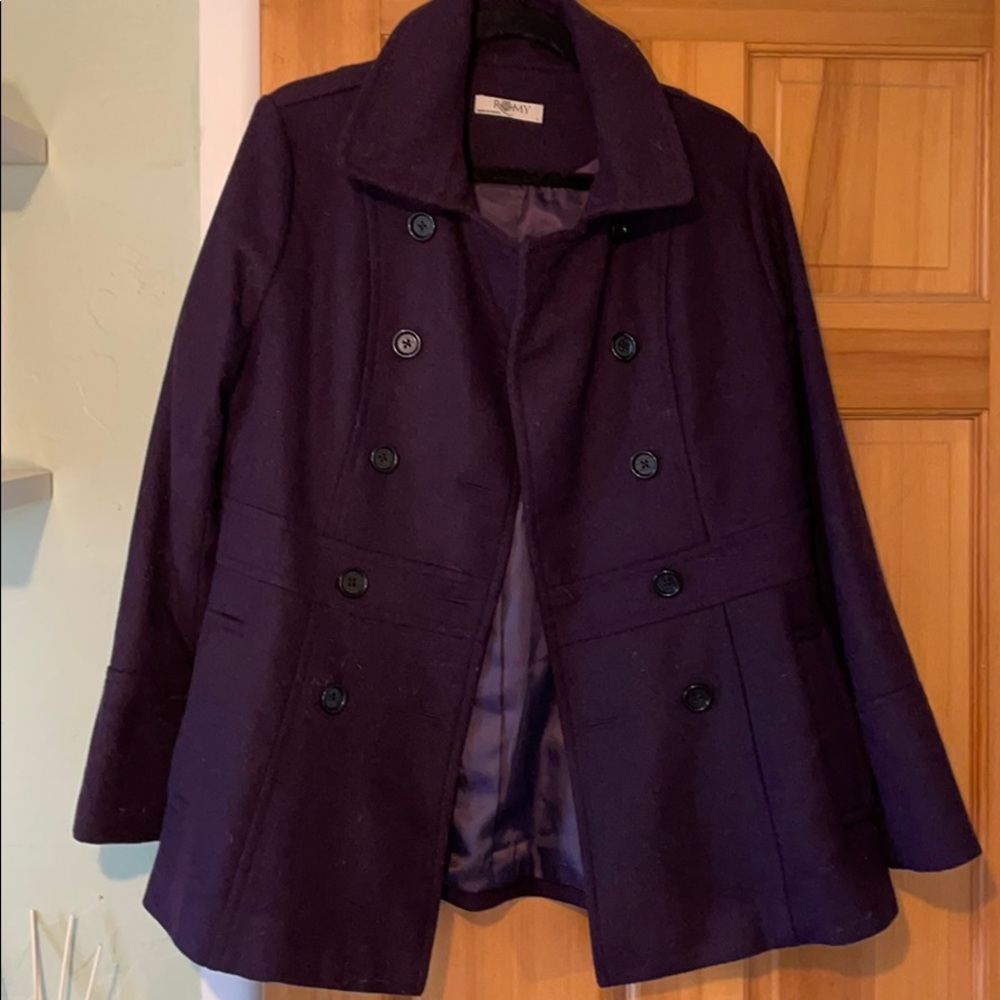 Purple Peacoat